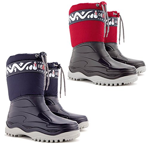 Demar., Stivali di gomma unisex bambino, Blu