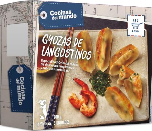 La Sirena Gyoza de Langostinos, 200g (Congelado)
