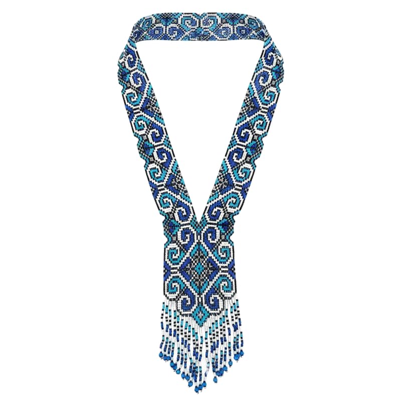 Collier gerdan ukrainien à fleurs pour sublimer vos tenues