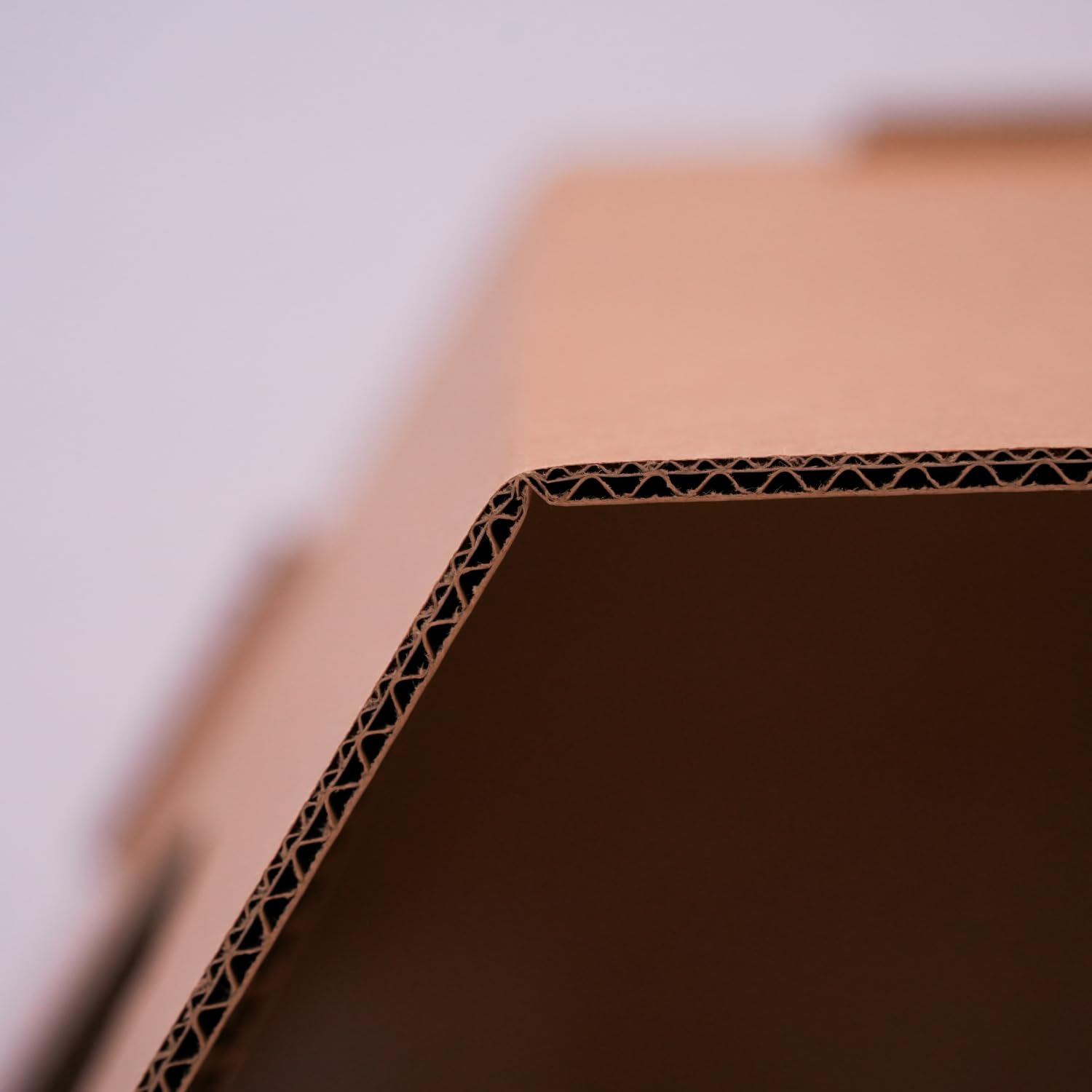 Cardboard Cat House for Indoor Cats & Kittens – Foldable Geometric Cat Condo, Lightweight & Durable Cat Box Bed Hideaway Shelter (14.80