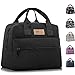 HOMESPON Insulated Lunch Bag for Women Men Lunch Box Cooler Lunch Tote for Work Picnic (Black)