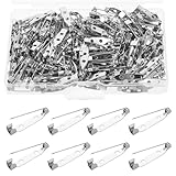 Broschennadeln 100 Stück Broschennadel 30 mm Sicherheitsnadel Broschennadeln Pins für DIY Handwerk, Craft Sicherheitsnadel,für Schmuck- und Handarbeiten