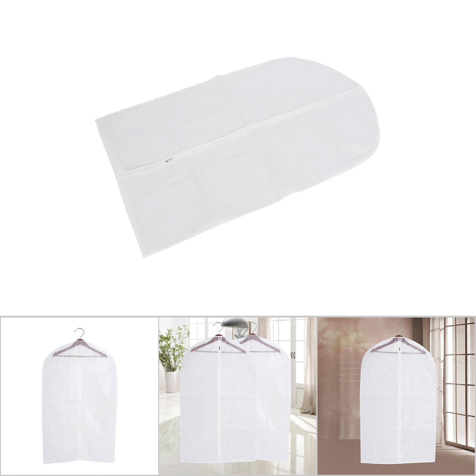 VGEBY Housse De Protection Pour Vêtements Suspendus 5 Pièces Vêtements