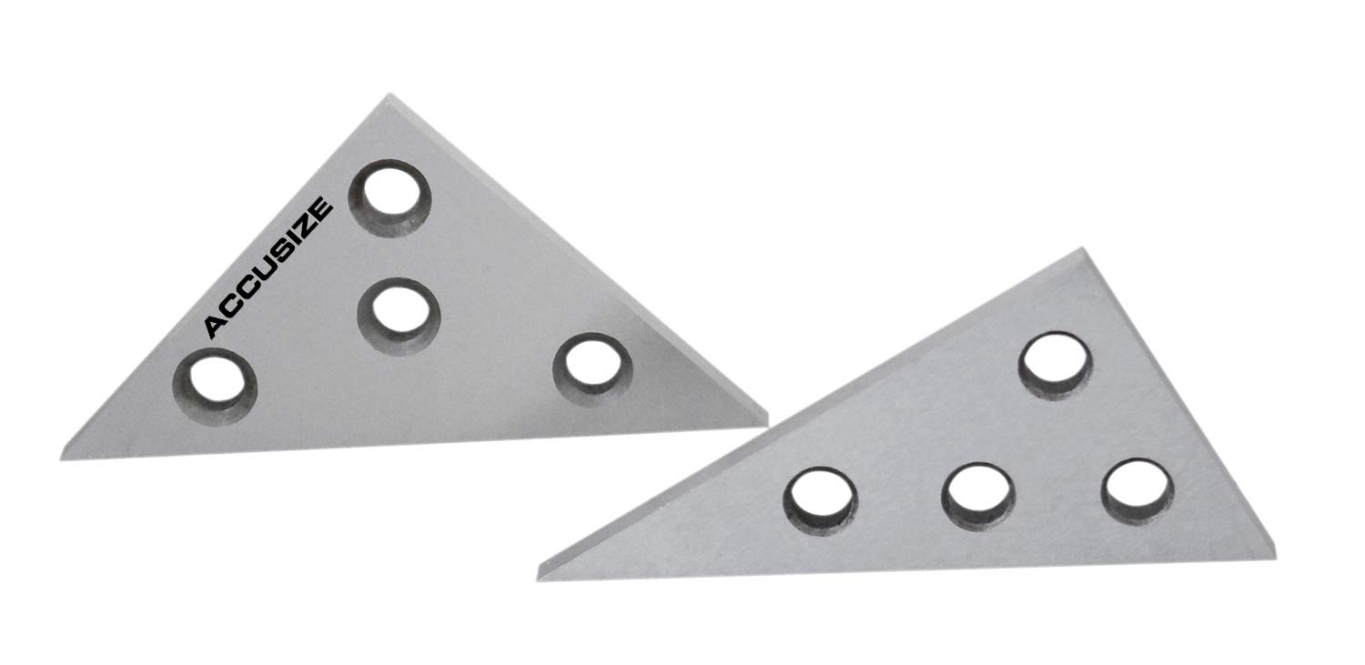 Accusize Industrial Tools AccusizeTools - 2 szt./zestaw płyt kątowych EG10-9010