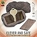 RamPro Hide-a-Spare-Key Fake Rock - Looks & Feels like Real Stone - Safe for Outdoor Garden or Yard, Geocaching (1)
