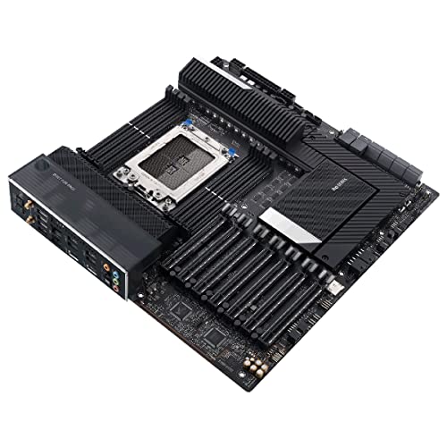 Pro WS WRX80E-SAGE SE WIFI II Scheda Madre Workstation AMD WRX80 Ryzen Threadripper PRO EATX, 2 LAN 10G Intel, 2 USB 3.2 Gen 2 Type-C, 7 slot PCIe 4.0 x16, 3 M.2 PCIe 4.0, WIFI 6E - Scheda madre - Immagine 3