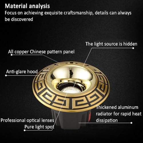 Spot LED encastrable avec angle réglable et intensité variable 10W - 8