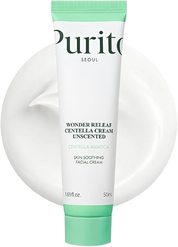 PURITO Centella Unscented Cream | Soothing Face Cream For All Skin Types