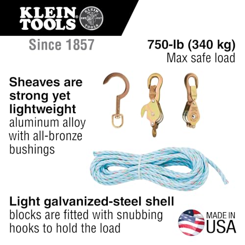 Klein Tools 1802-30S blocs et attaquer pour levage de charges de chantier - 3