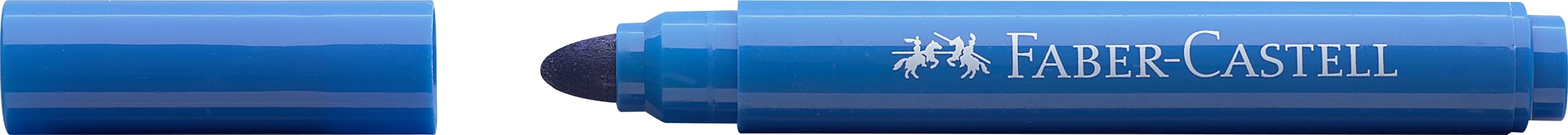 Faber-Castell 154311 - Etui z 12 markerami Jumbo, wielokolorowe, super zmywalne