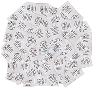 TDO Silica Gel 1 Gm Pouch 250 pcs Pack Moisture absorbents Dehumidifier Silica Gel Bags for Moisture, Room, Cupboard, Kitchen, Shoe,Wardrobe, Car,Camera, Lenses,Other