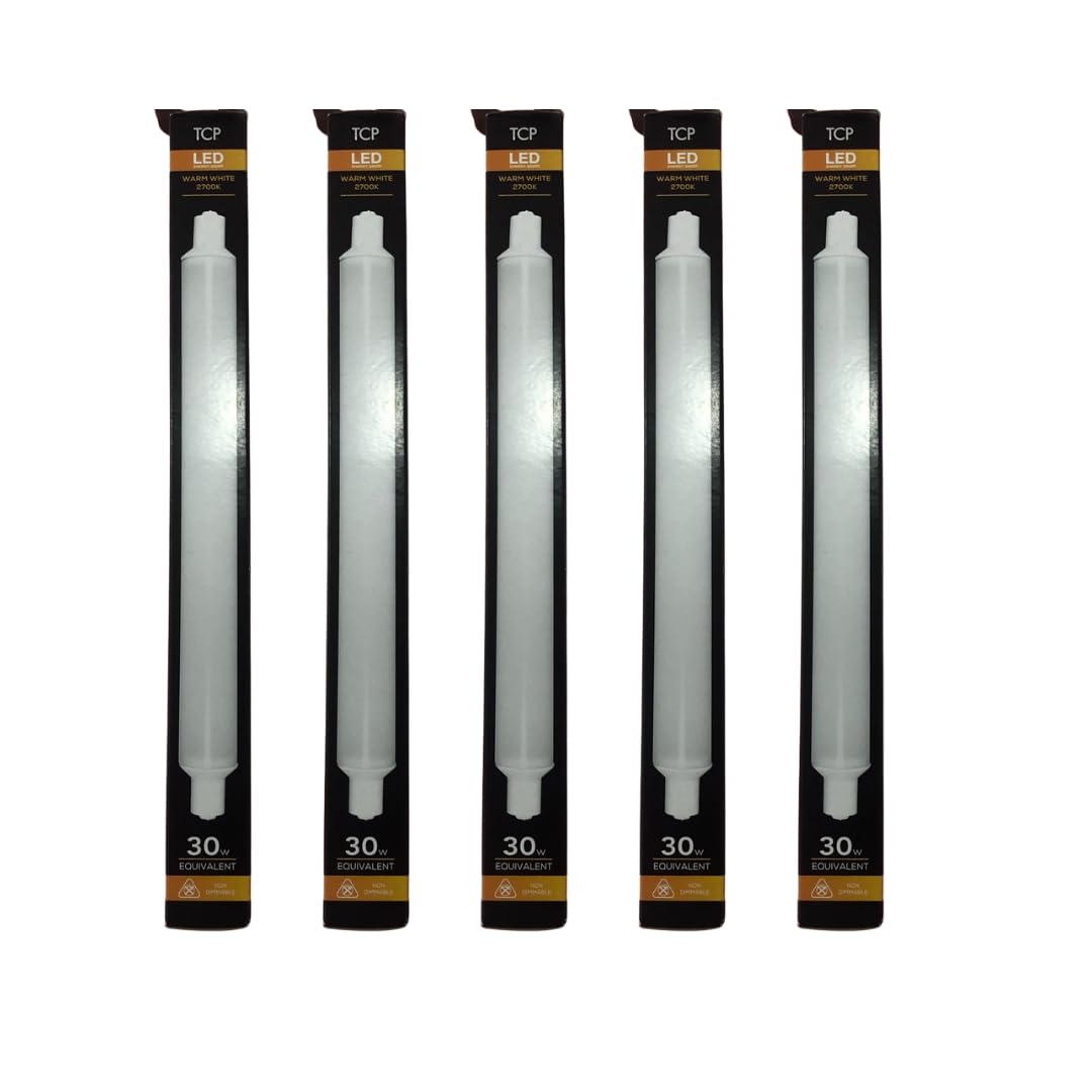 5 X LED 284MM STRIPLIGHT 4W Warm White S15 2700K Picture Shaver Light