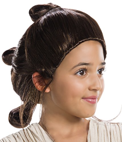 Snowtrooper Costumes Moncal - Rubie's Star Wars Episode-VII Rey Child's Wig,