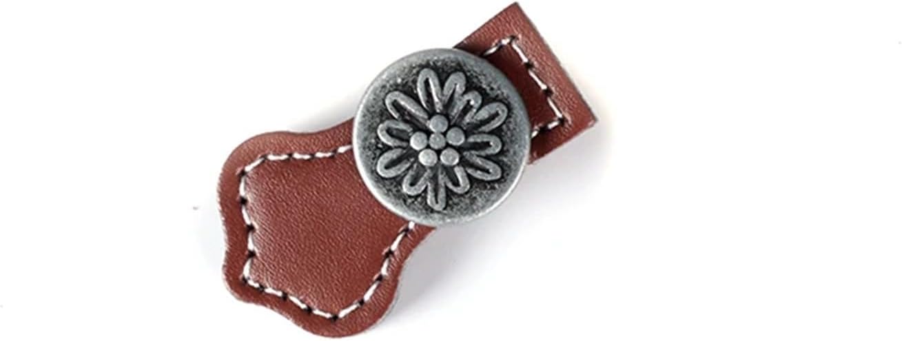 1/6/10pcs Drawer Leather Handle Kitchen Cabinet Handles 96/128mm Wardrobe Door Knobs Cupboard Furniture Pulls (Color : MBS0044-31, Size : 10PCS Size as Shown in Figure 2)