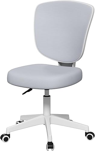 Miniatura 19 de COSVALVE Silla de escritorio para niños, silla de estudio ergonómica con altura ajustable y profundidad del asiento, silla de estudio y oficina en