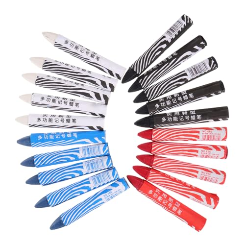 ULTECHNOVO 5pcs Tire Marking Crayon Automotive Chalk Marker for Mechanics Suitable for Wet Dry Surfaces Car Wheel Repair Tool for Quick Damage Detection and Routine Checks