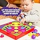 Forbabe Mosaik Steckspiel für Kinder, Kinderspiele Lernspielzeug ab 2 3 4 Jahre Motorikspielzeug, Montessori Spielzeug Lernspiele Geschenk Jungen Mädchen (B)
