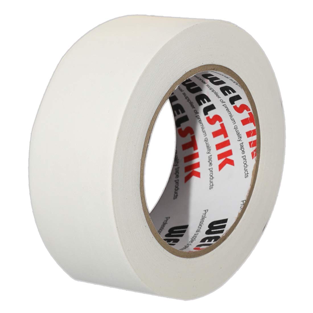 WELSTIK Thin Gaff Tape 50MM*30.2M Gaffa Tape Matt Cloth Tape, White