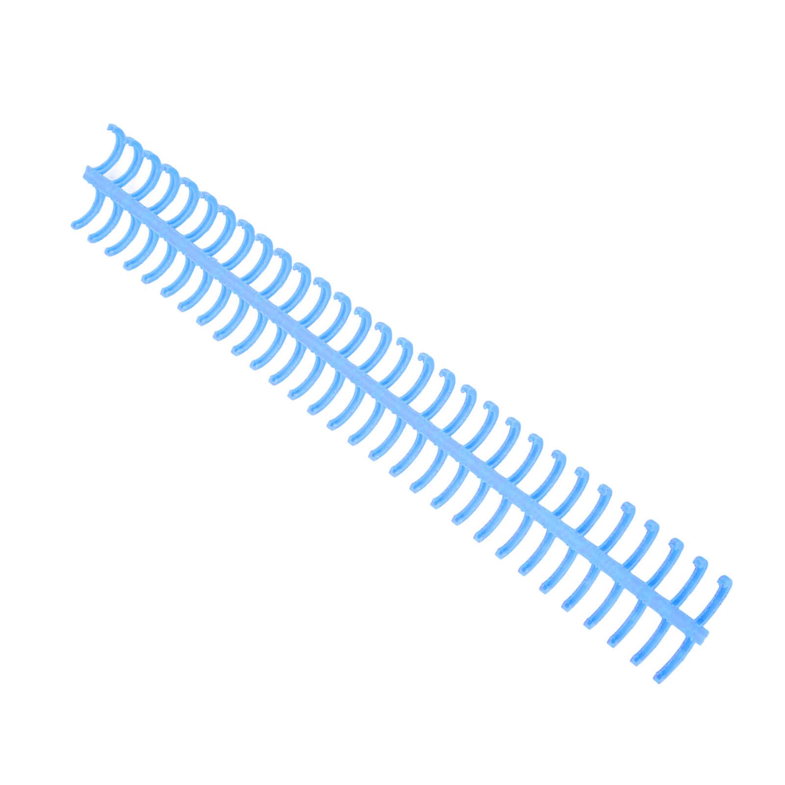 Cocoarm Pettine per Rilegatura in Plastica a Spirale, Confezione da 10, 16 Mm, 30 Fori, capacità 130 Fogli, per Ufficio, Aula, Libreria, Quaderni, Report e Organizzazione di documenti. (BLUE)