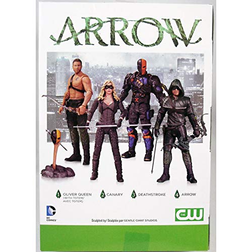 Dc Collectibles Arrow: Oliver Queen & Totem Action Figure #TOP5