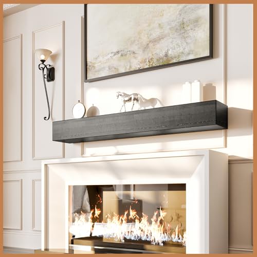 Avana Farmhouse Fireplace Mantel - Handcrafted...