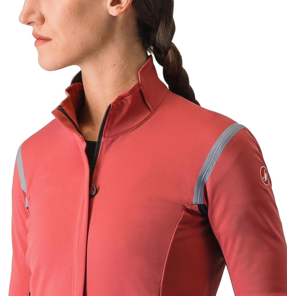 CASTELLI Idealna kurtka rowerowa RoS 2 W, wodoodporna, oddychająca, wysoka wydajność, ochrona przed deszczem i zimnem