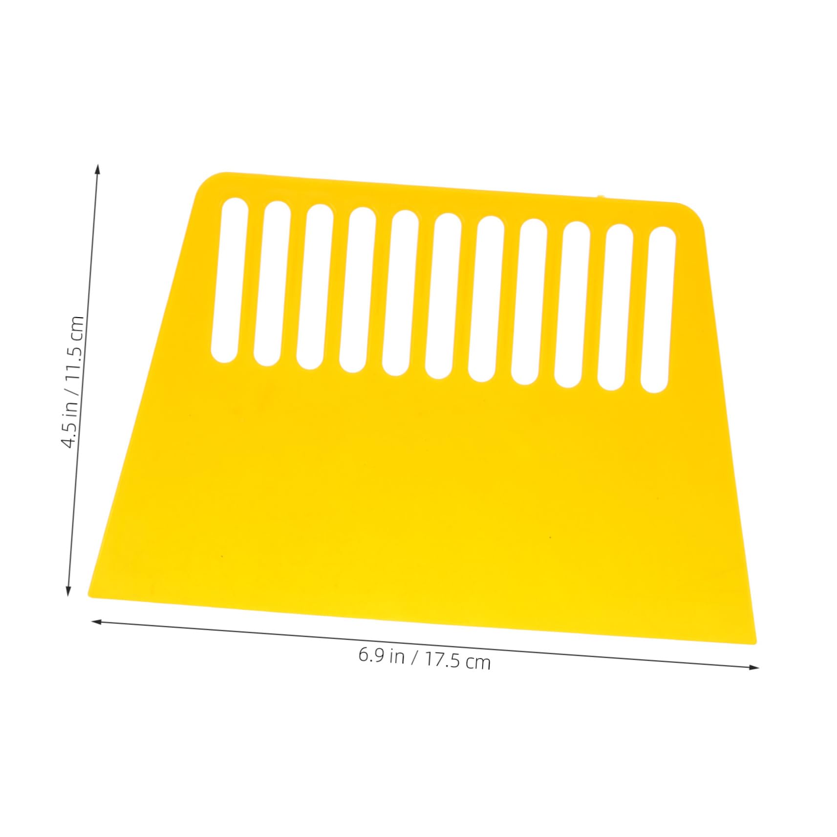 OUNONA 5 Ensembles Grattoir Couteau Liquide Racloir À Pâte Racleur À Pâte Stockage Coupe-pâte Treillis Boulon Notation Tranche Ustensile De Cuisine Hachoir À Pâte Plastique 8 Pièces * 5