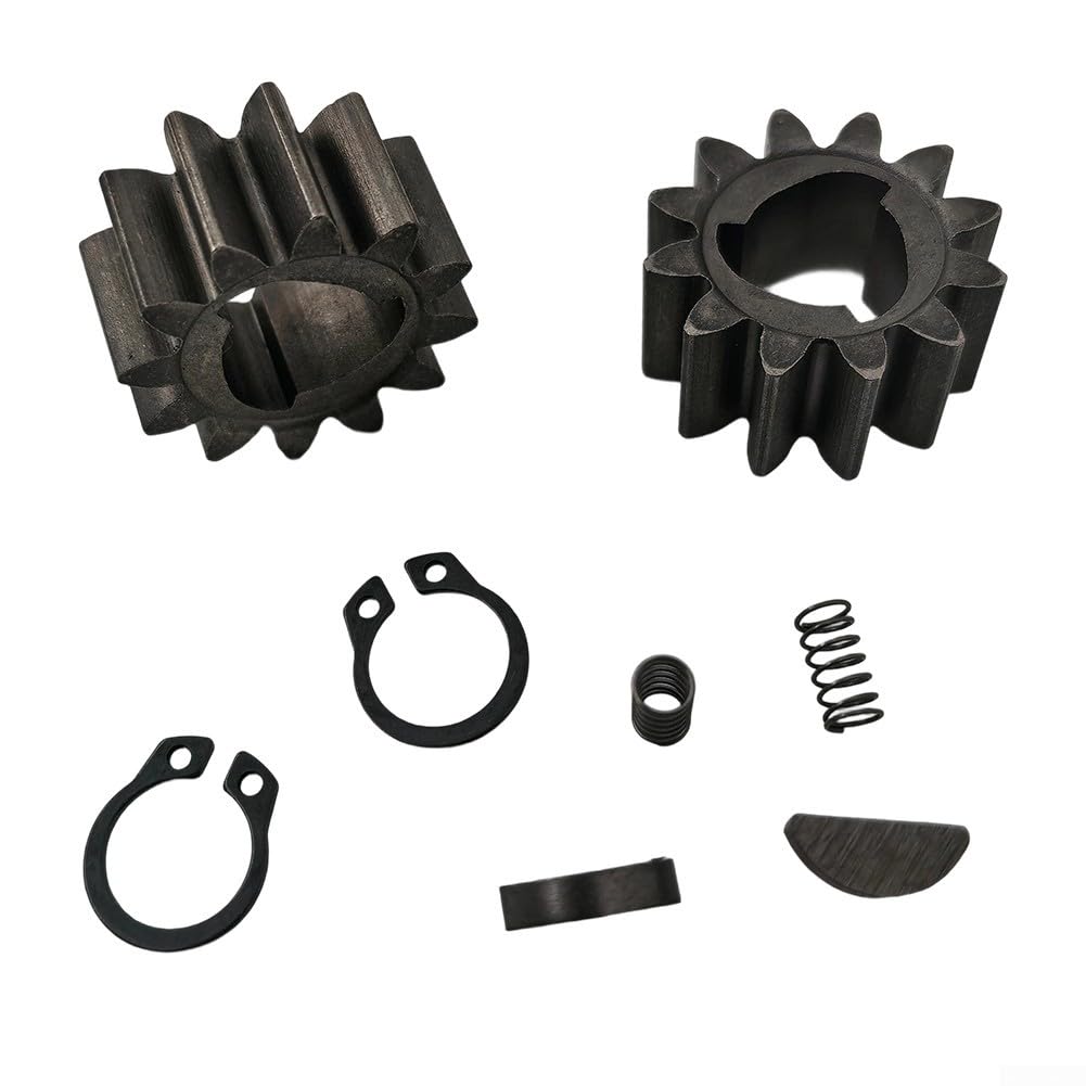 Ruedas para cortacésped de 8 pulgadas y kit de engranajes de transmisión para Honda HRN216, VKA VKAA para modelos VLA VLAA, VYA VYAA, piezas de repuesto, para ejes delanteros y traseros (4 piezas