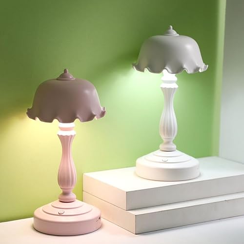 Miniatura 8 de Mini LED Desktop Lamp USB Charging Compact Bedside Reading Light Warm Decorative Table Lamp for Bedroom Dorm Study