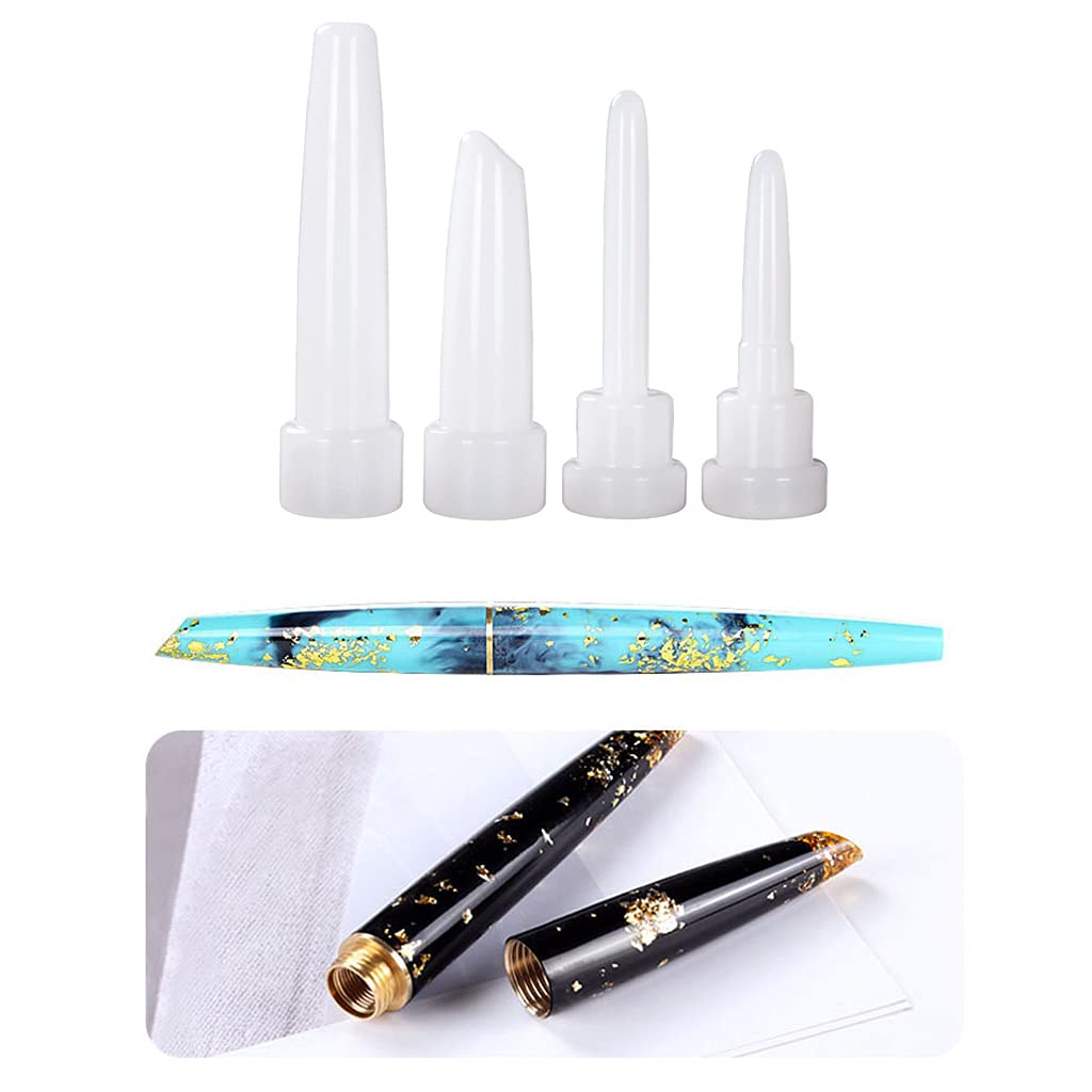 Kit 127 Pièces Moule Silicone Pour Bijoux Résine - 3 Moules Stylo + 114 Recharges De Couleurs, DIY, Cadeau