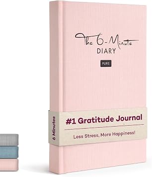 6-Minute Diary Pure 3 Million User Gratitude Journal for Women w/ Prompts Guided Self Care Journal Based on Positive Psychology Daily Manifestation Journal for Self-Love & Mindfulness