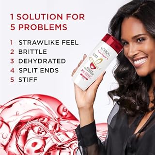 L'Oréal Paris Total Repair 5 Conditioner. With Keratin XS, To Repair Split Ends and Restore Hair Strength, For Dry and Damaged Hair, Jumbo Size, 828 ml