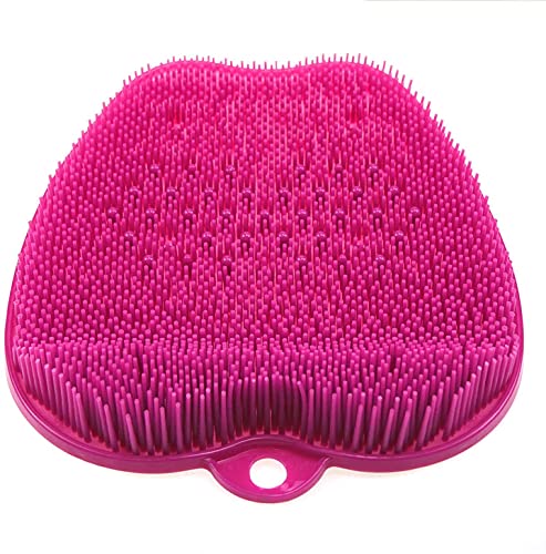 AZOD-Shower-Foot-Scrubber-Massager-CleanerWash-Foot-Bath-Massage-Cushion-Bathroom-Suction-Cup-Silicone-Non-Slip-Massage-Pad-Improves-Foot-Circulation-Reduce-Foot-Pain