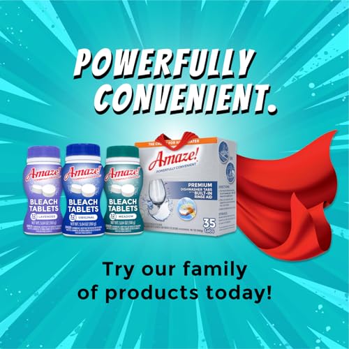 32-Count AMAZE Ultra Concentrated Bleach Tablets $4.25 w/ S&S - image 8