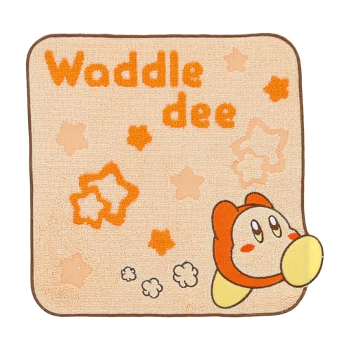 丸眞 ミニタオル 任天堂 星のカービィ とびだしワドルディ 綿100% 抗菌防臭加工 プレゼント ギフト 4585019600