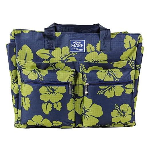 Aqua Di Mare 22753, Borsa Mare Donna, Blu, Taglia Unica