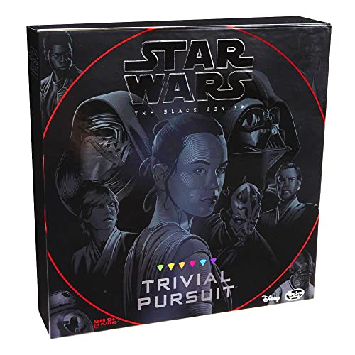 Hasbro Trivial Pursuit Star Wars Edición Black Series miniatura 1