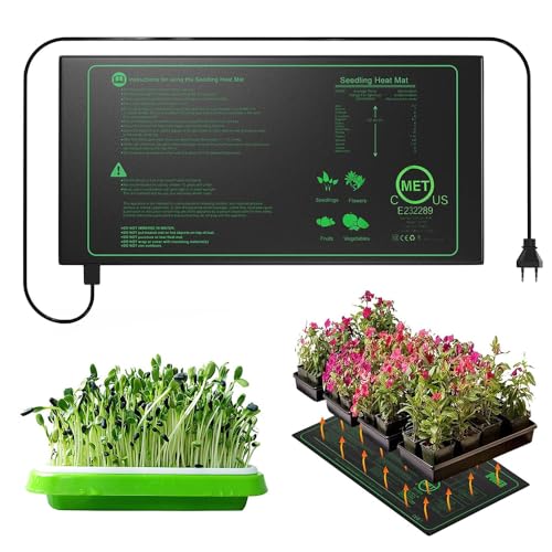 Heizmatte für Sämling Germination und Haustier,Wasserkultur-Samen-Reptil 5V 35℃-50℃