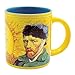 The Unemployed Philosophers Guild Vincent Van Gogh Heat Transforming Mug - Hot Coffee Changes Van Gogh's Self-Portrait, Comes in Fun Gift Box, 10 oz
