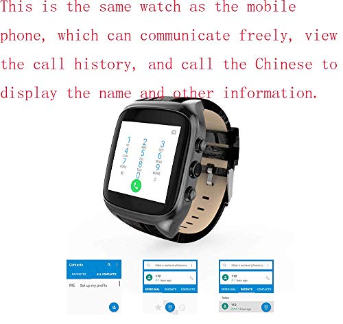 Novopus Smartwatch Touch Smart Watch, vollständiger Netcom / 4G-Kartenanruf/Sport/Schritt/Herzfrequenz, GPS-Navigation