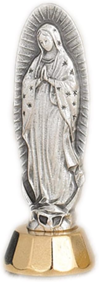 Catholic Gift Travel Protection Our Lady of Guadalupe Adhesive Car Auto Statue Figure Dashboard Decoration