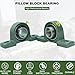 2 Pack UCP205-16 Pillow Block Mounted Ball Bearing - 1