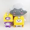 Foxy and Boxy and Rocky Plush Toys, Foxy and Boxy Collectible Plush Foxy Plushies Removable Anime Soft Stuffed Doll for Kids and Fans