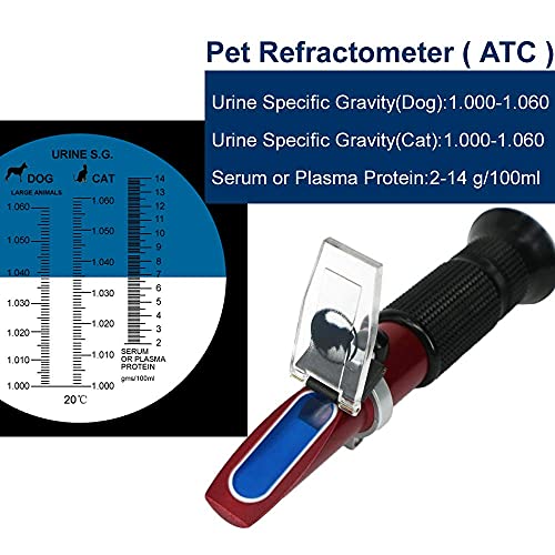 Rhino Clinical Pet (Dog & Cat) Refractometer Hr305 (Atc), Urine Specific Test #TOP1
