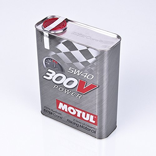 Aceite de motor Motul, SAE 5 W40, alimentación 300 V, 6 l