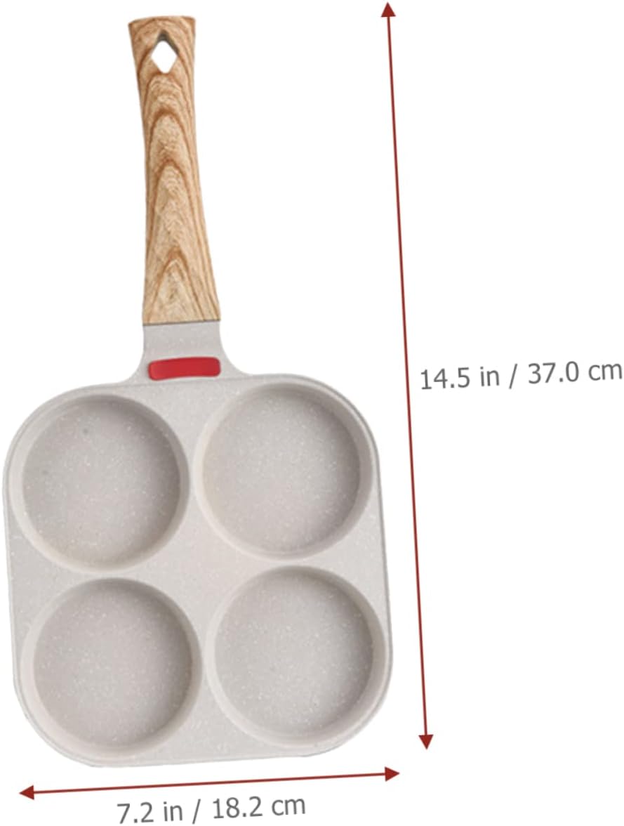 Cup Egg Frying Pan Nonstick Omelette Pan Breakfast Frying Omelet Fry Nonstick Egg Skillet