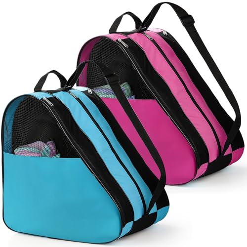 TOPZEA 2-Pack Skate Bags with Adjustable Shoulder Strap