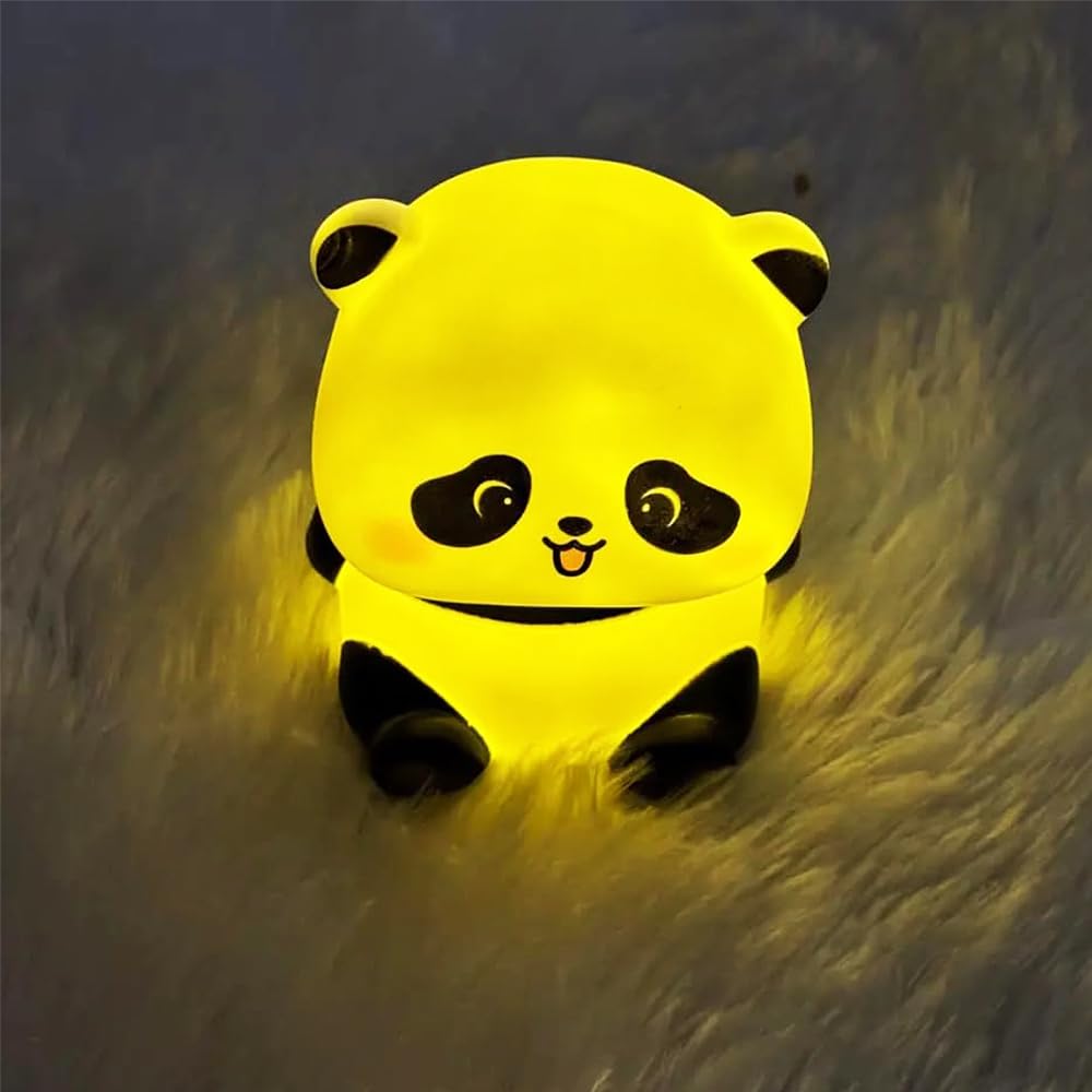 Buy Cute Mini Panda Night Light – Warm Yellow LED Lamp for Kids