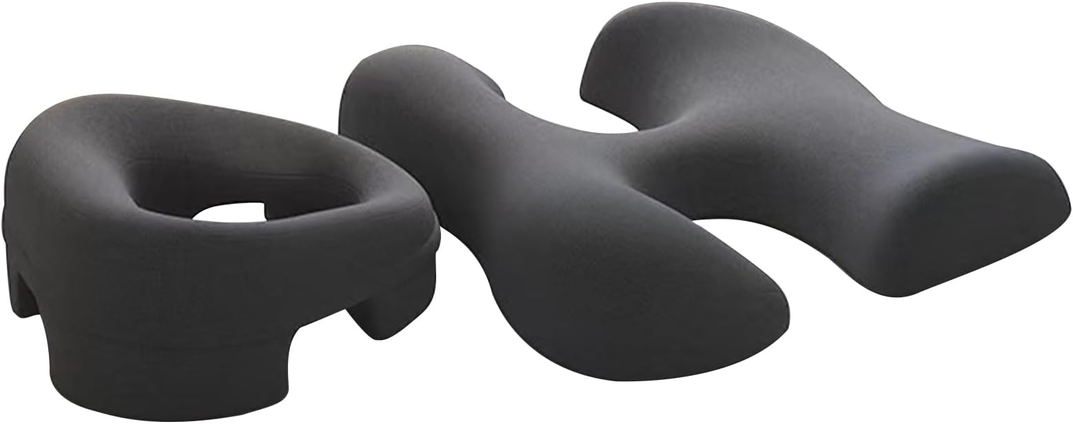 Massage Pillow Face Down,Massage Headrest for Bed | Soft Memory Foam Head Support Chest Cushion Recovery Equipment for Stomach Sleeping Men Home Spa Bedroom Salon