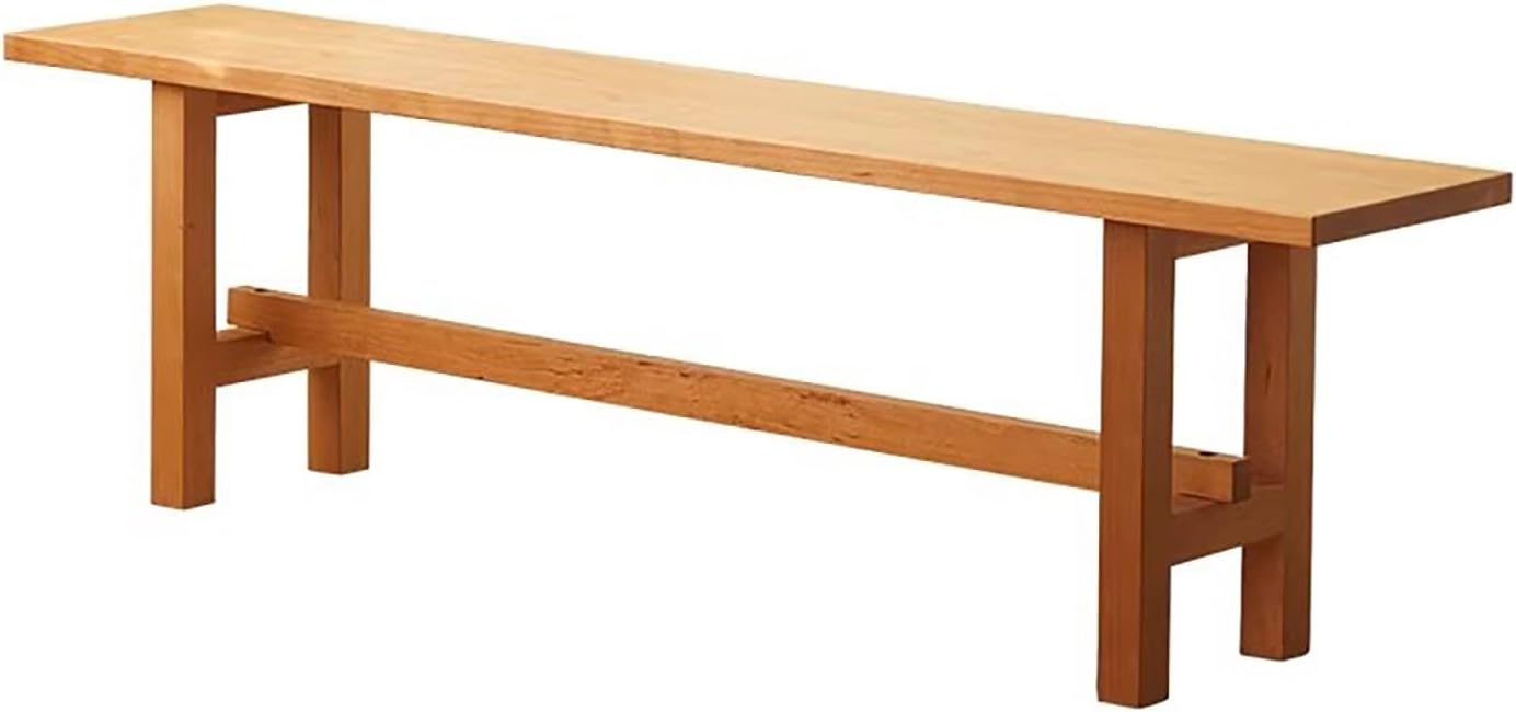 Farmhouse Indoor Wooden Living room Dining Bench, Farmhouse Style Wooden Bench,Indoor Kitchen Table Bench, Entryway Bench for Dining Room Table, for Living Room, Hallway, Bedroom.(120*30*45cm)